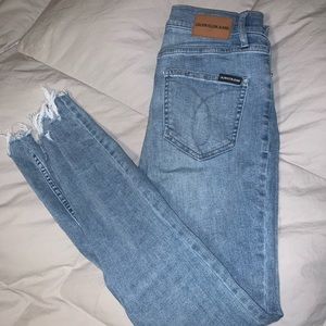 Light wash Calvin Klein jeans